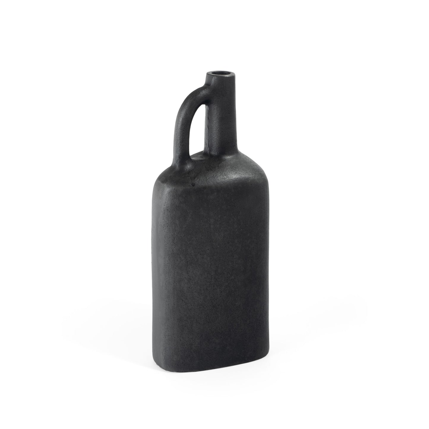MALIBU 11" GRAY ALUMINUM JUG TABLE VASE - Varnish & Vibe