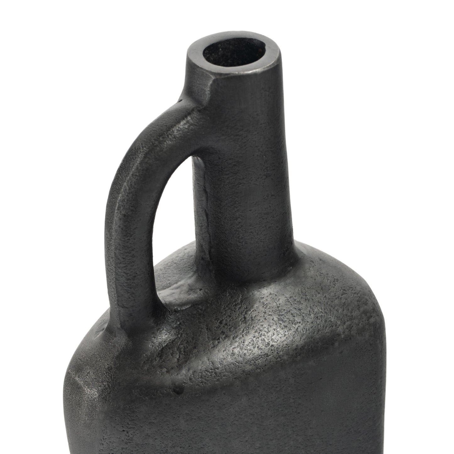 MALIBU 11" GRAY ALUMINUM JUG TABLE VASE - Varnish & Vibe