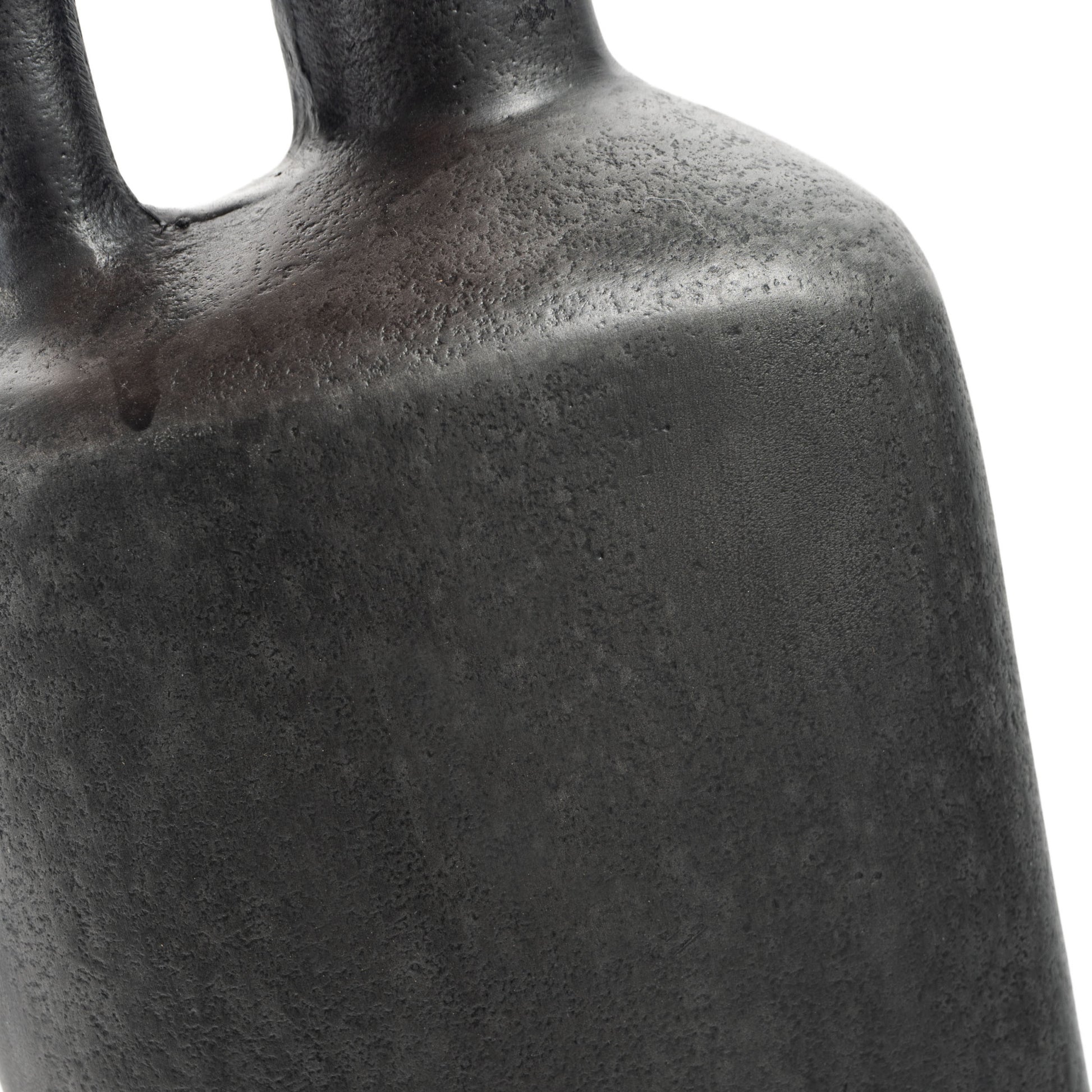 MALIBU 11" GRAY ALUMINUM JUG TABLE VASE - Varnish & Vibe