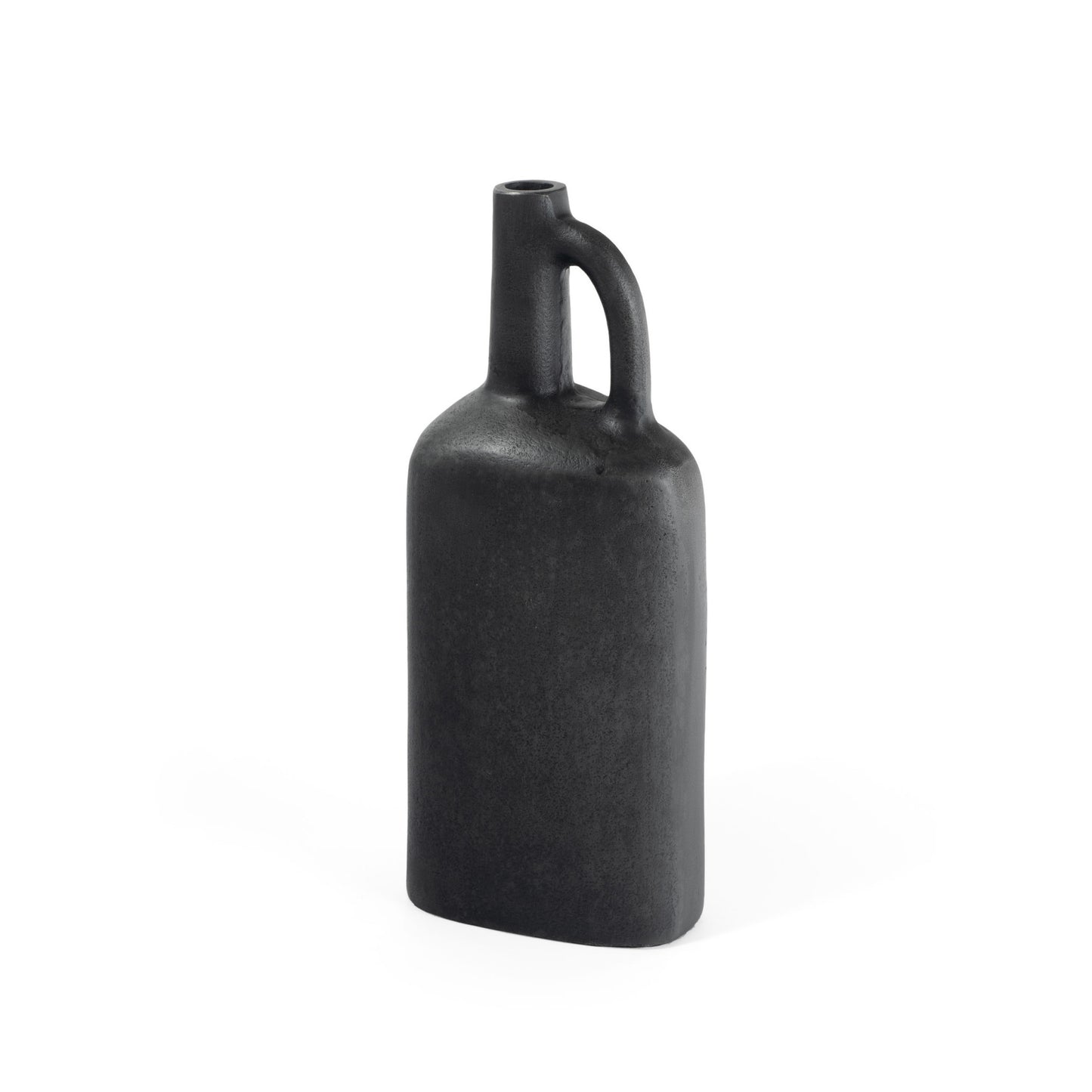 MALIBU 11" GRAY ALUMINUM JUG TABLE VASE - Varnish & Vibe