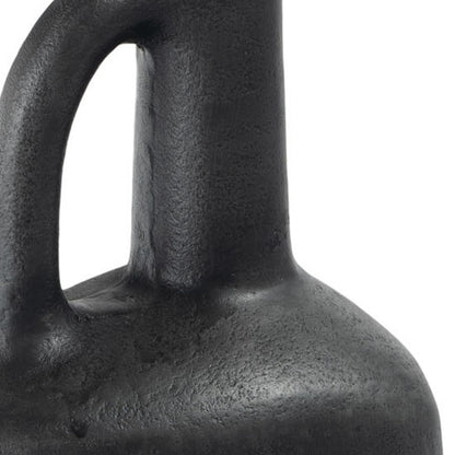 MALIBU 11" GRAY ALUMINUM JUG TABLE VASE - Varnish & Vibe