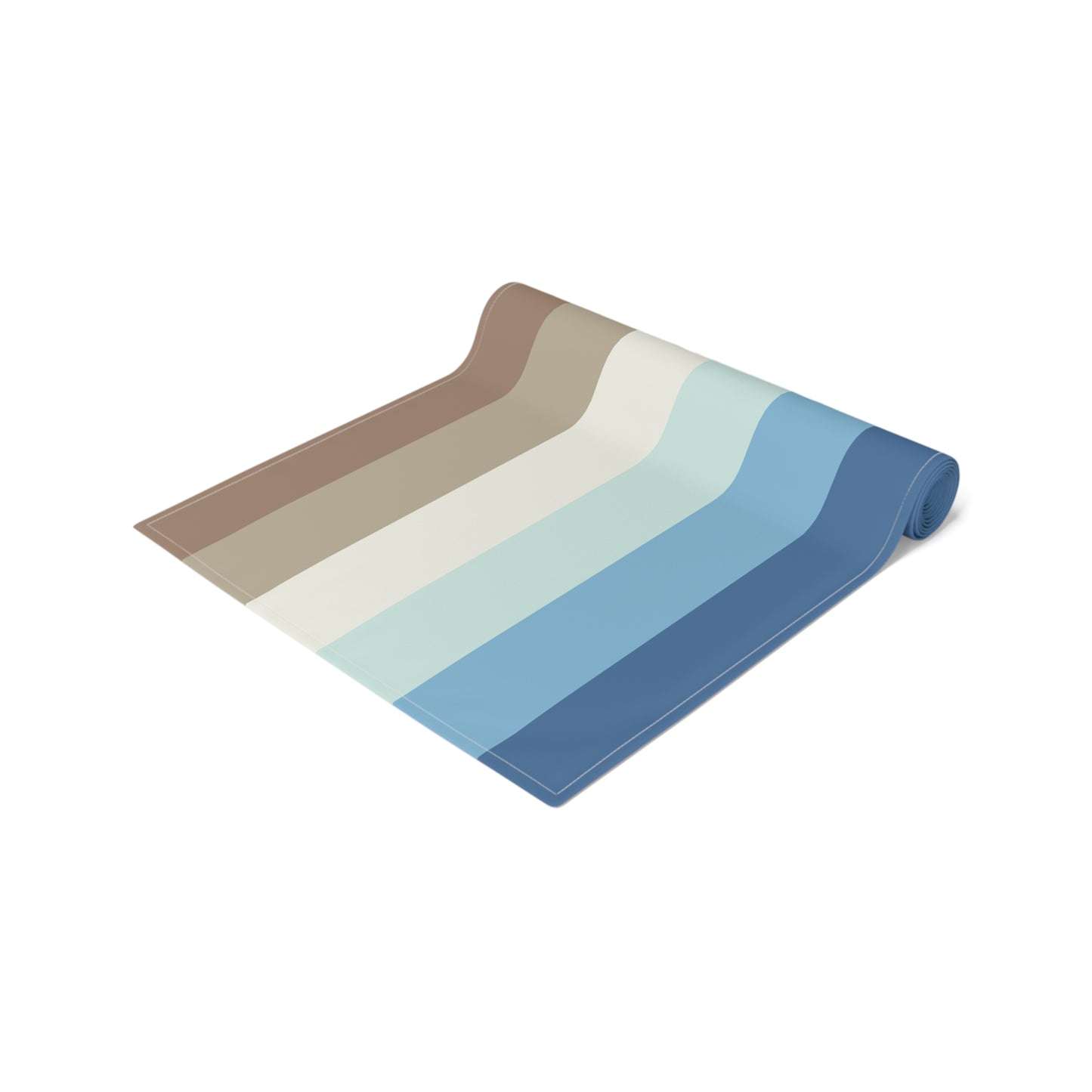 OCEAN STRIPED TABLE RUNNER