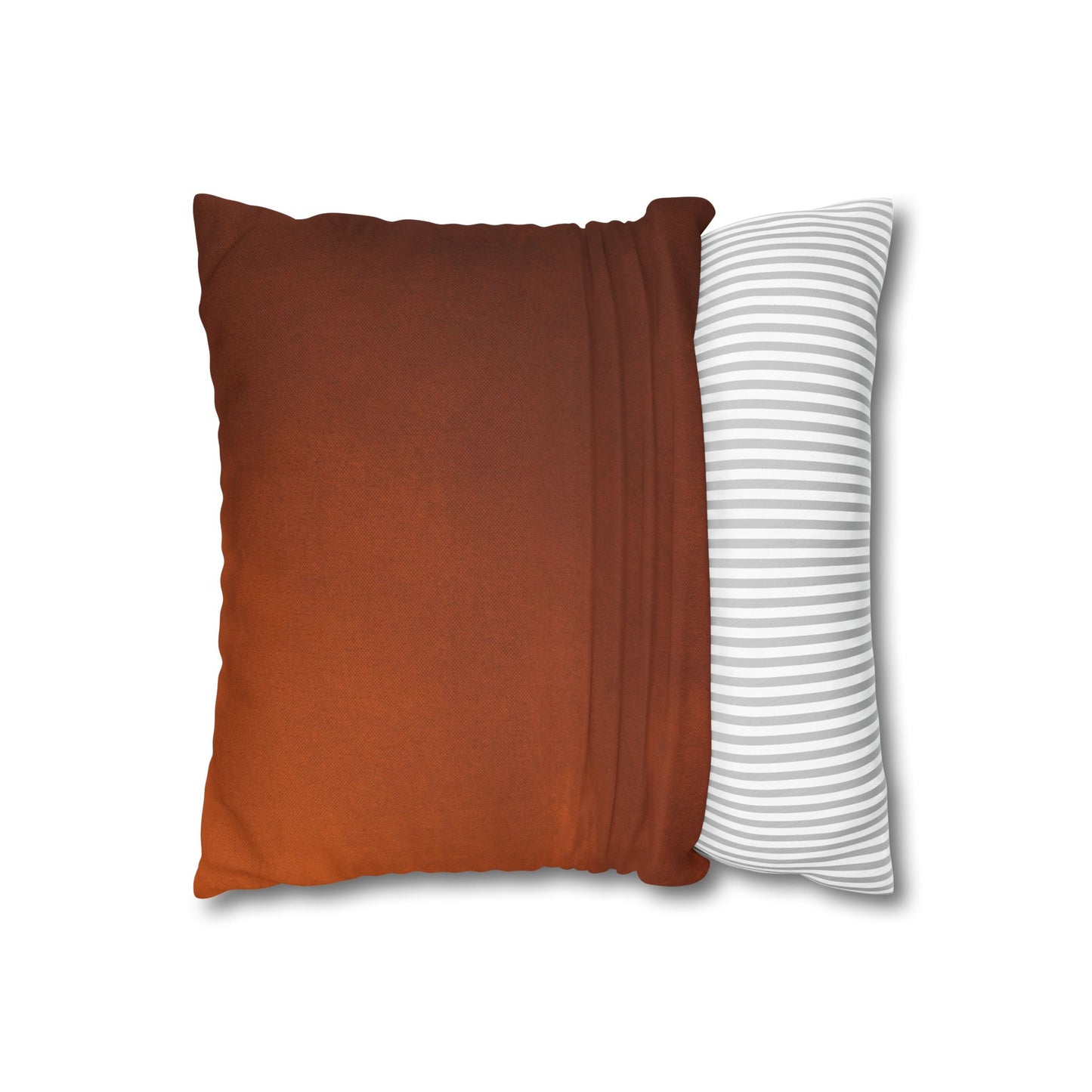 Golden Leaves Foliage And Shaded Brown Fall Pillowcase