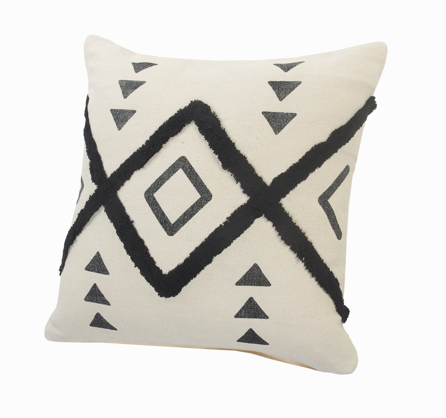 HERMOSA SET OF TWO BRIGHT GEOMETRIC THROW PILLOWS