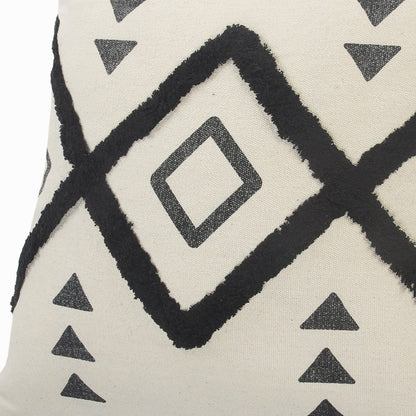 HERMOSA SET OF TWO BRIGHT GEOMETRIC THROW PILLOWS