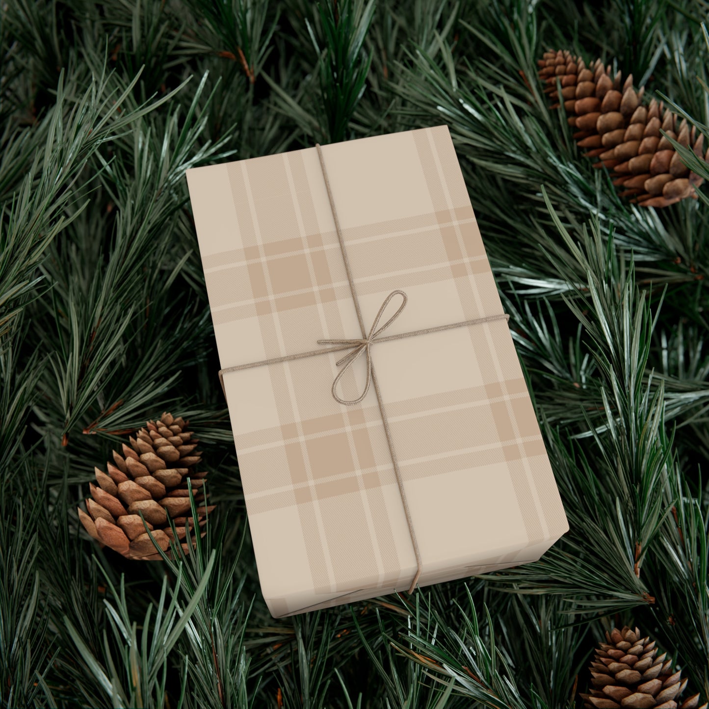Classic Plaid Fall Eco-Friendly Gift Wrap Paper