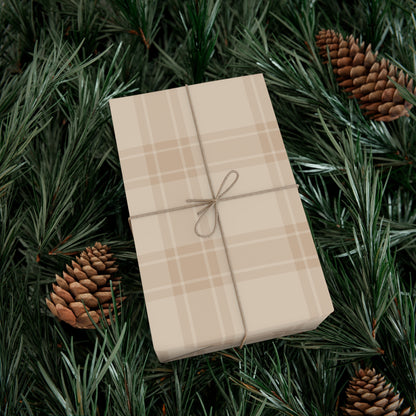 Classic Plaid Fall Eco-Friendly Gift Wrap Paper