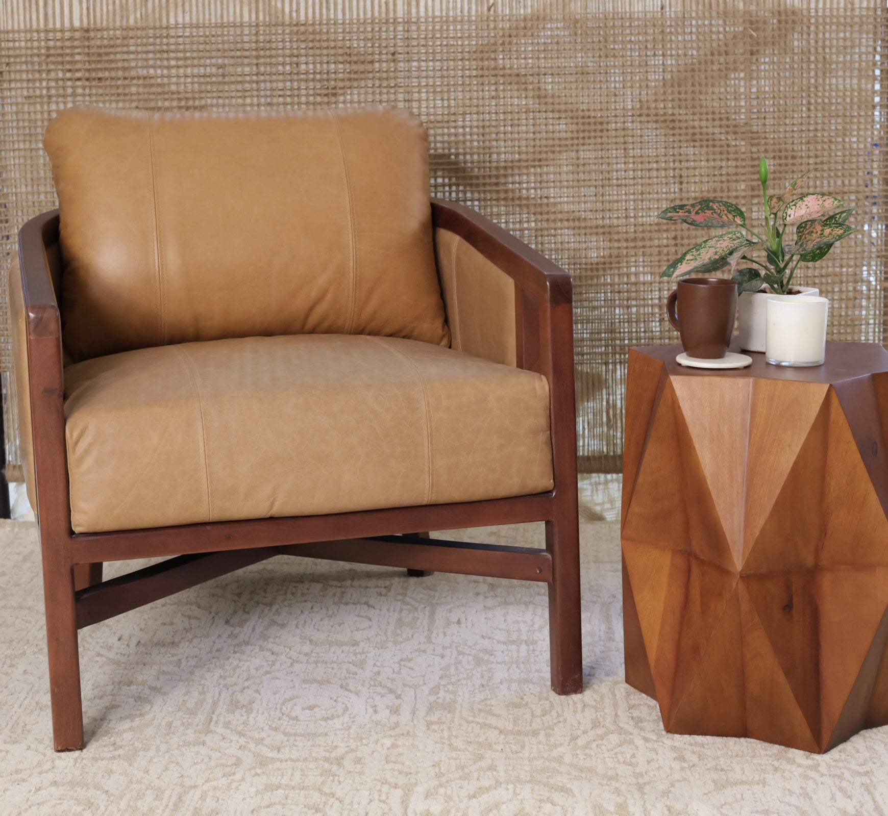 brown genuine leather arm chair, genuine leather arm chair, 32" brown genuine leather arm, brown genuine leather arm, leather arm chair