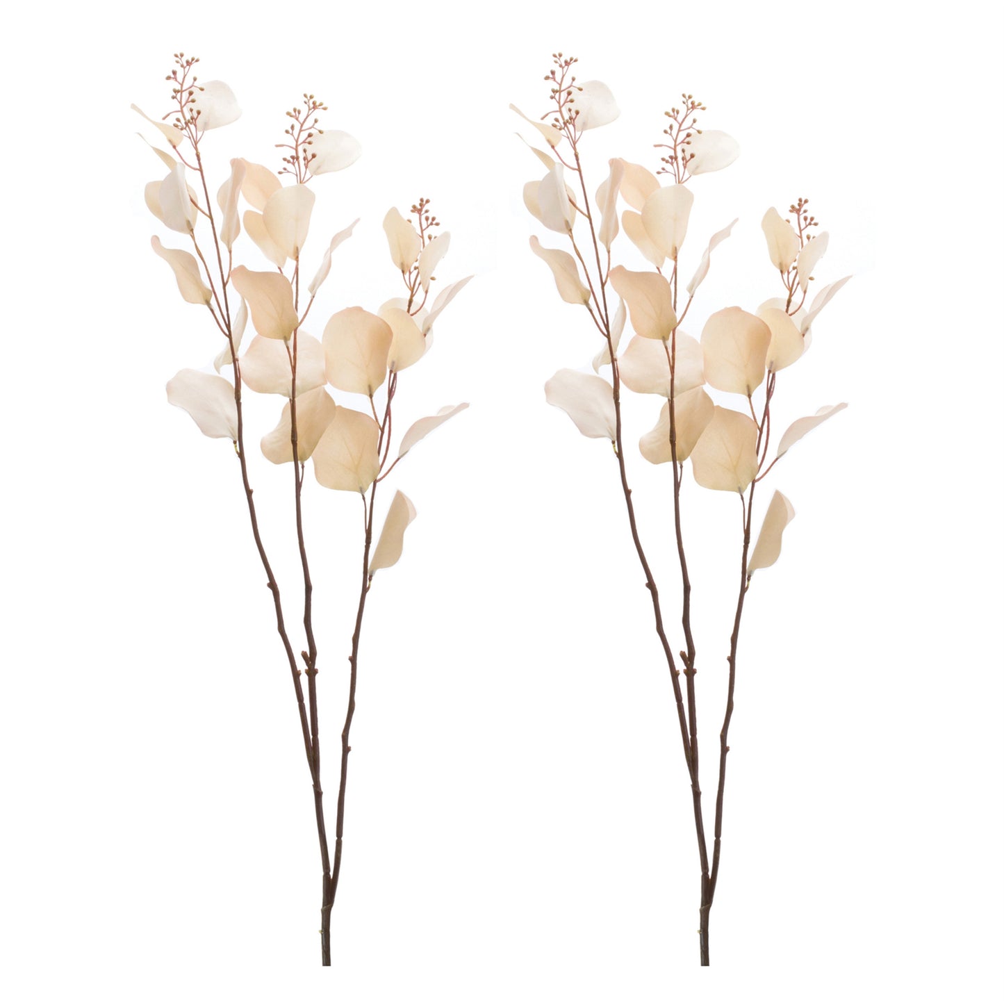 PALISADES SET OF TWO 3" BEIGE ARTIFICIAL - Varnish & Vibe