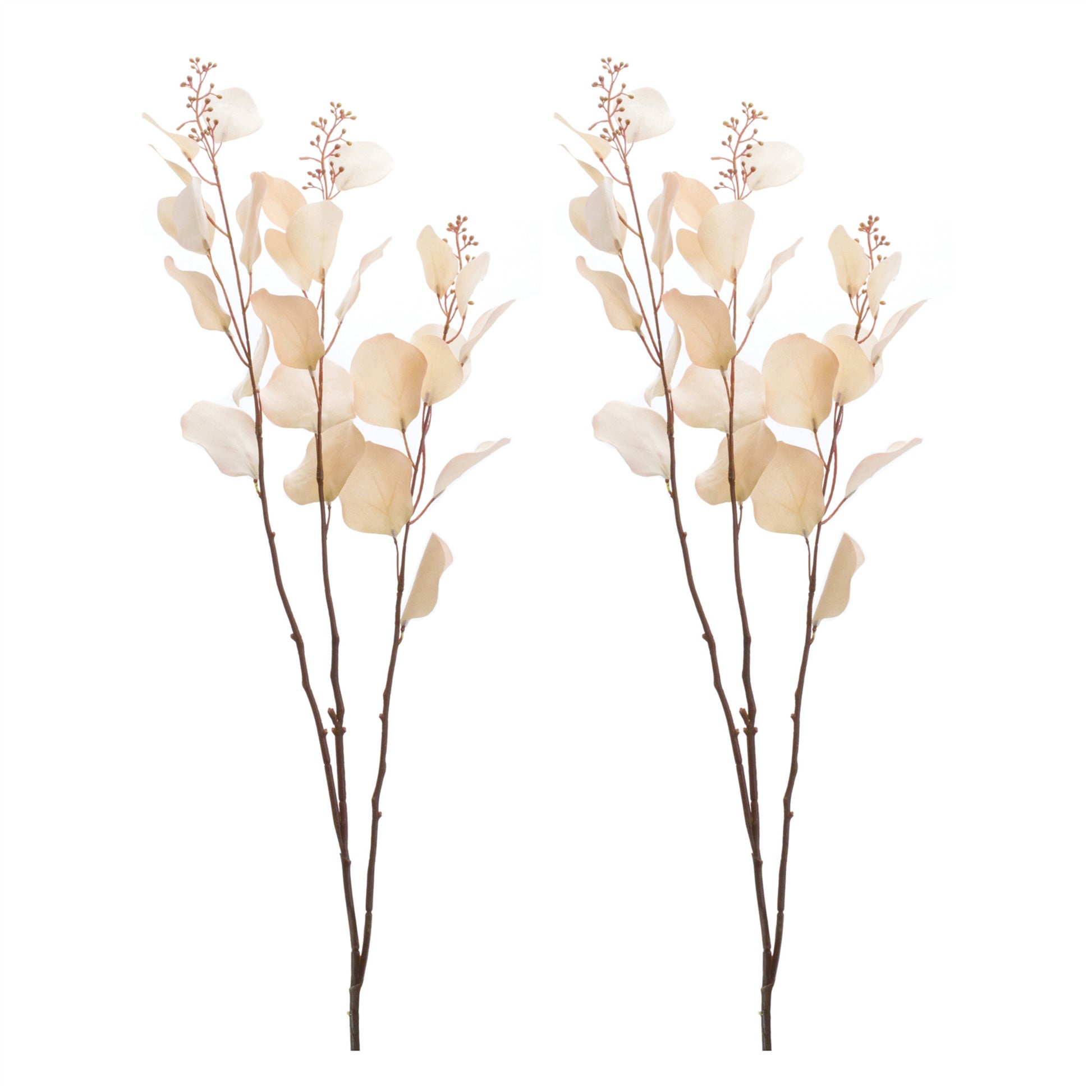 PALISADES SET OF TWO 3" BEIGE ARTIFICIAL - Varnish & Vibe