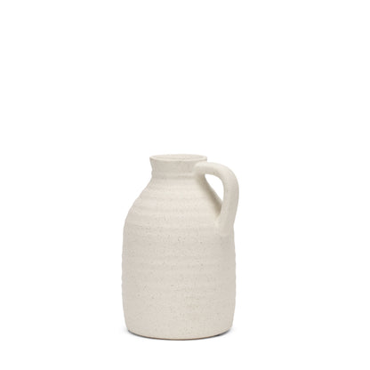 LAKEVIEW TYRUS WHITE CERAMIC VASE