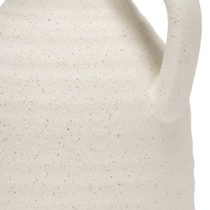 LAKEVIEW TYRUS WHITE CERAMIC VASE