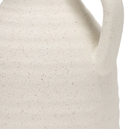 LAKEVIEW TYRUS WHITE CERAMIC VASE