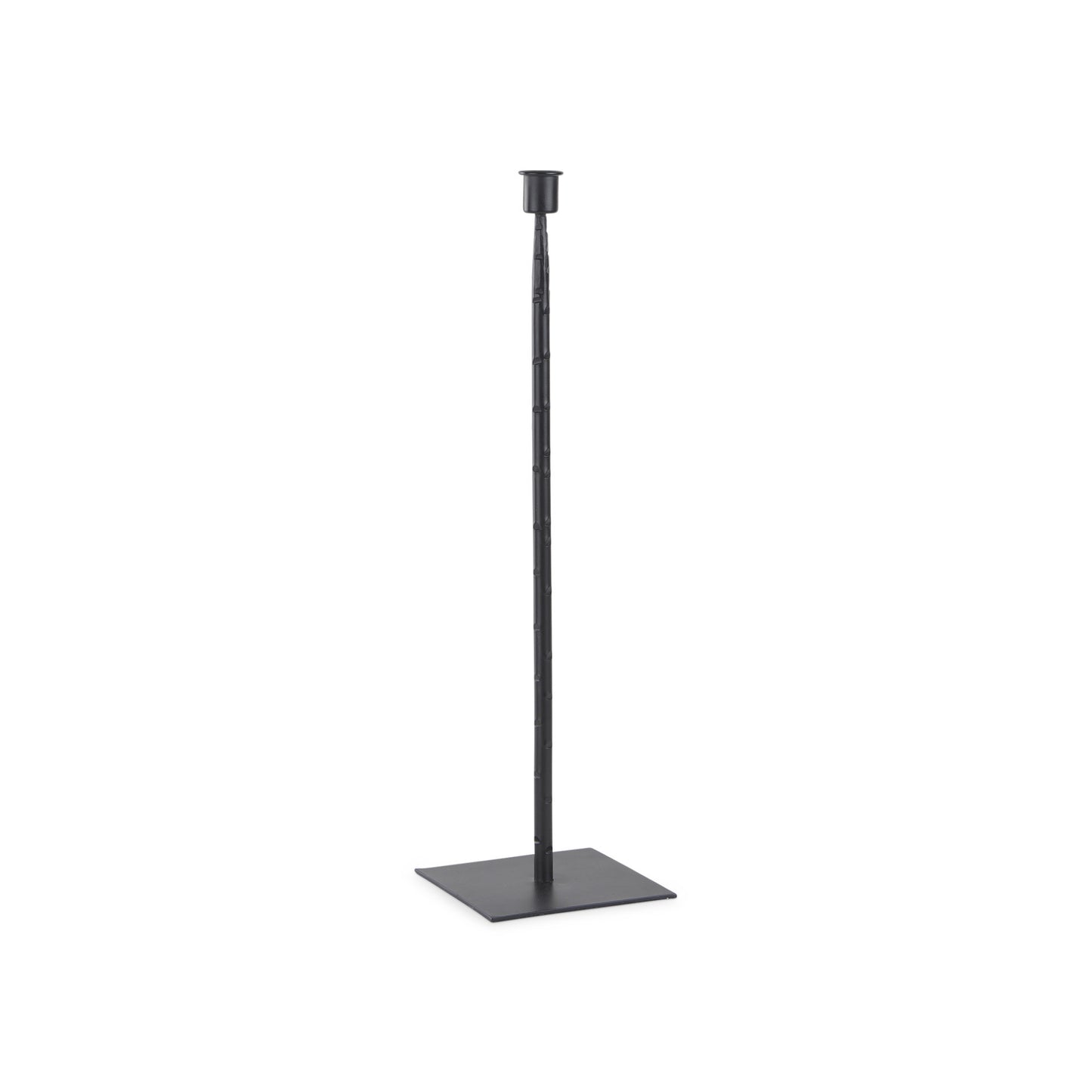 PALISADES 18" BLACK METAL TABLETOP TAPER CANDLESTICK - Varnish & Vibe