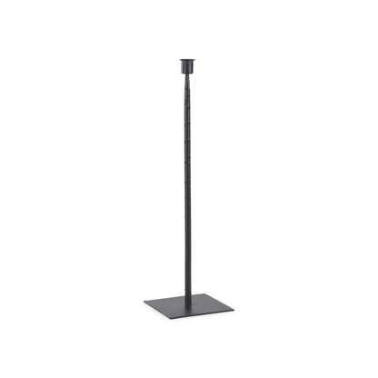 PALISADES 18" BLACK METAL TABLETOP TAPER CANDLESTICK - Varnish & Vibe