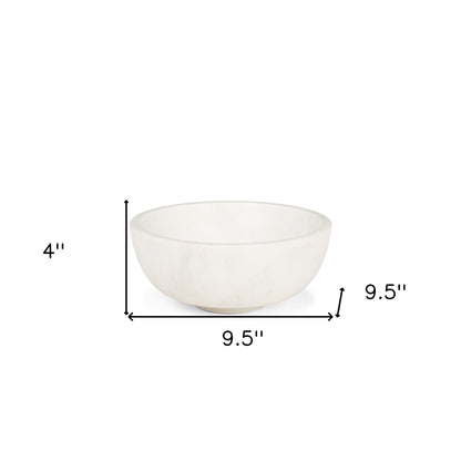 white marble round centerpiece bowl, marble round centerpiece bowl, round centerpiece bowl, 10" white marble round centerpiece, white marble round centerpiece