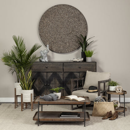 ounce round elevated planters, ounce round elevated planters, round elevated planters, ceramic ounce round elevated, set cream ceramic