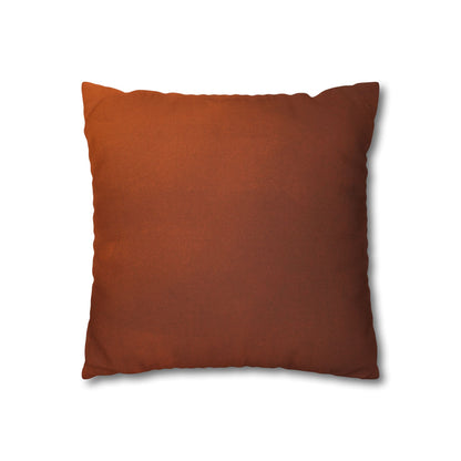 Golden Leaves Foliage And Shaded Brown Fall Pillowcase