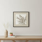 MALIBU SET OF TWO TAUPE CORAL BLACK FRAMED WALL ART - Varnish & Vibe