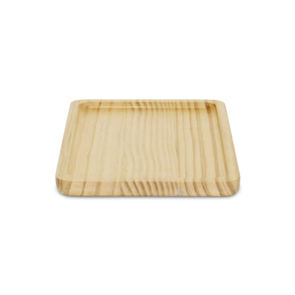 PALISADES 12" NATURAL SOLID WOOD HANDMADE VANITY TRAY - Varnish & Vibe