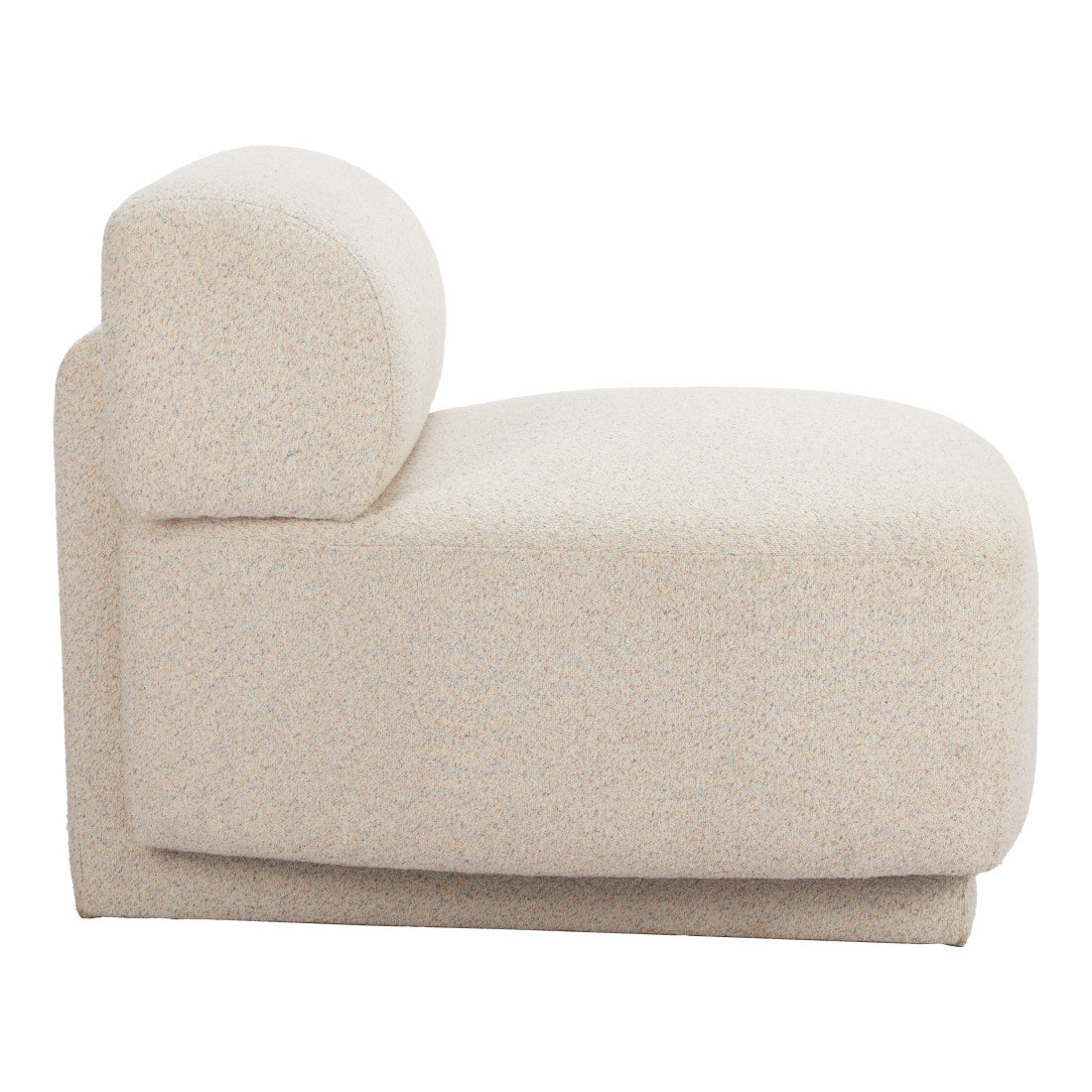 PALISADES 34" BEIGE UPHOLSTERED SIDE CHAIR - Varnish & Vibe
