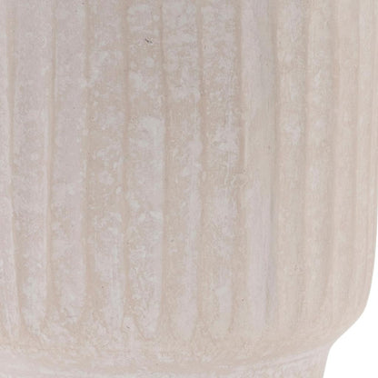 beige resin urn table vase, resin urn table vase, urn table vase, beige resin urn table, resin urn table