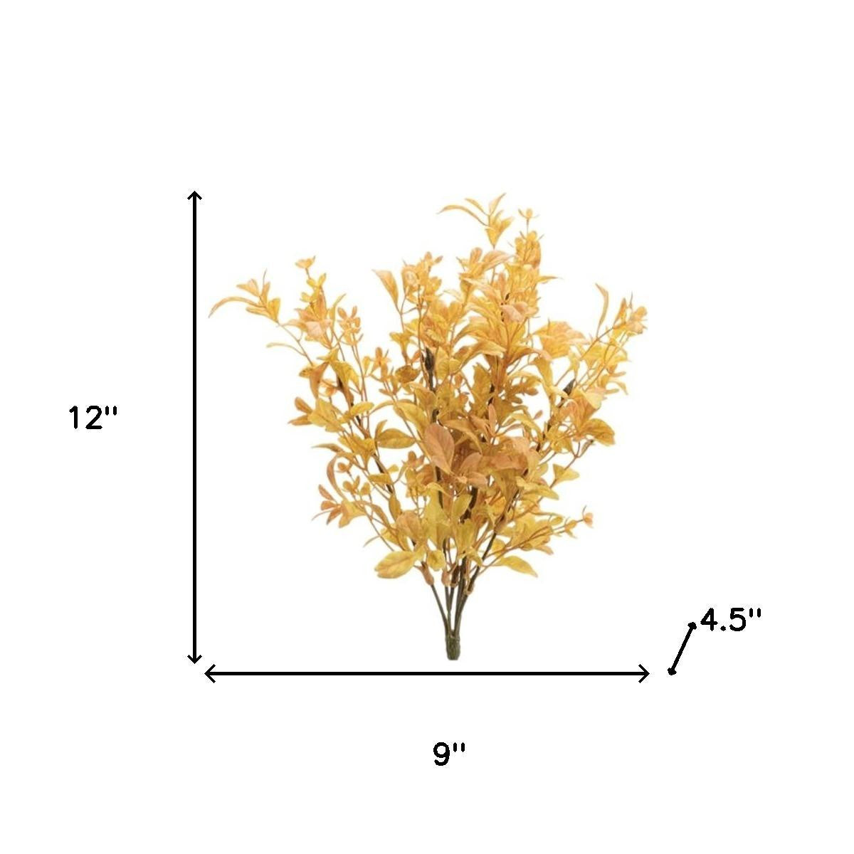 set yellow orange artificial foliage, yellow orange artificial foliage, orange artificial foliage, set yellow orange artificial, yellow orange artificial