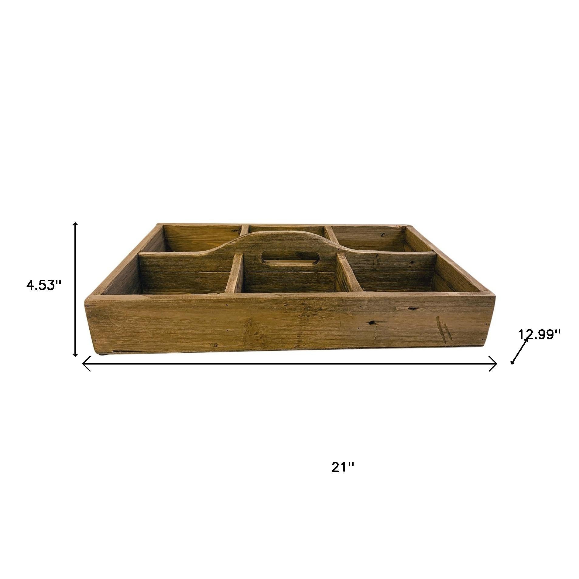 handmade divided serving dish handle, wood handmade divided serving dish, handmade divided serving dish, divided serving dish handle, 13" brown solid wood handmade