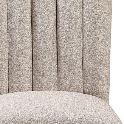 PALISADES SET OF TWO 26" BEIGE AND NATURAL FABRIC AND WOOD BAR HEIGHT BAR CHAIRS - Varnish & Vibe