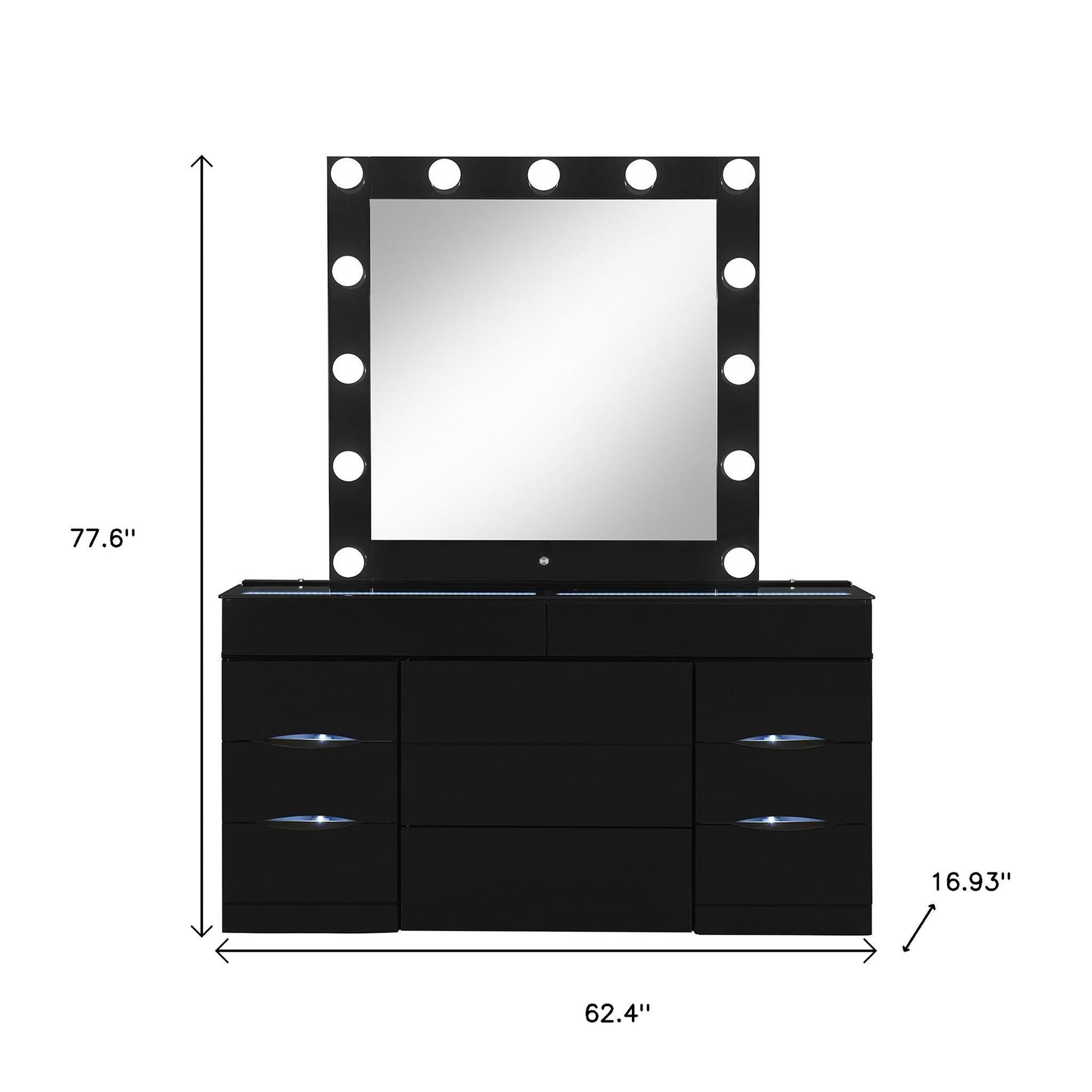 glass wood drawer vanity table, black glass wood drawer vanity, wood drawer vanity table mirror, drawer vanity table mirror seating, vanity table mirror seating lights