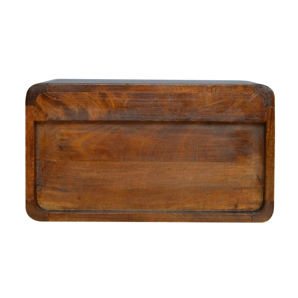 LAUREL 18" CHESTNUT SOLID WOOD ONE DRAWER FLOATING NIGHTSTAND