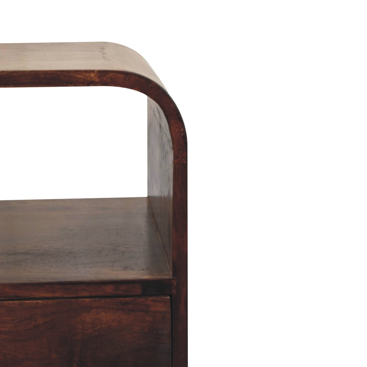 LAUREL 22" CHESTNUT SOLID WOOD ONE DRAWER NIGHTSTAND