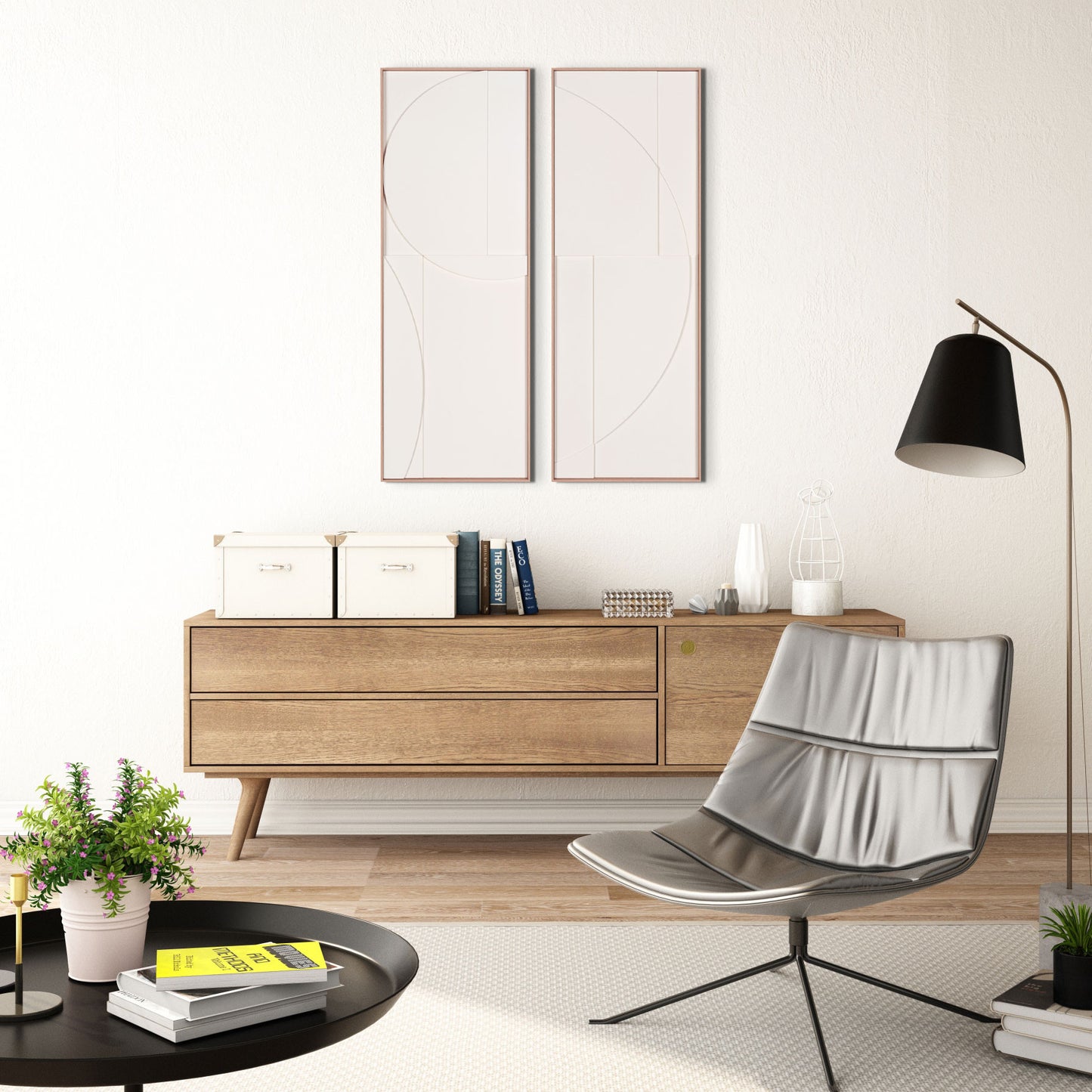 sunrisa hand painted brown floater, brown floater frame wall art, sunrisa hand painted, floater frame wall art, hand painted brown floater frame