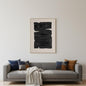 MALIBU ECHOES OF SHADOWS II HAND PAINTED BROWN FLOATER FRAME WALL ART - Varnish & Vibe