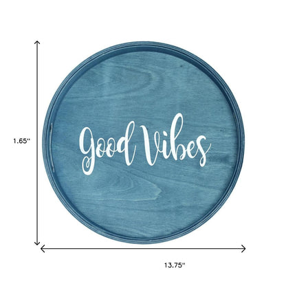 good vibes round serving tray, vibes round serving tray handles, round serving tray handles, vibes round serving tray, round serving tray