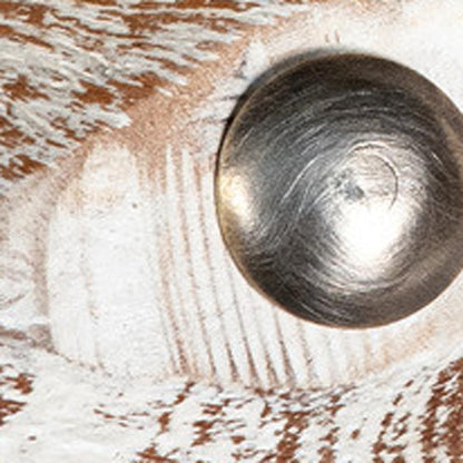 CALABASAS 19" WHITE SOLID WOOD ROUND END TABLE - Varnish & Vibe