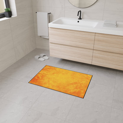 Amber Haze Abstract Fall Elegance Rug