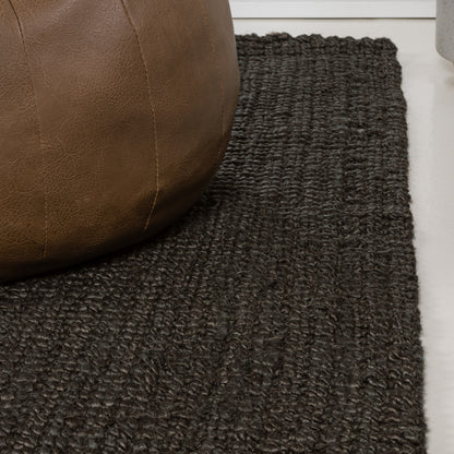LAUREL 8' X 10' BROWN JUTE HANDMADE AREA RUG