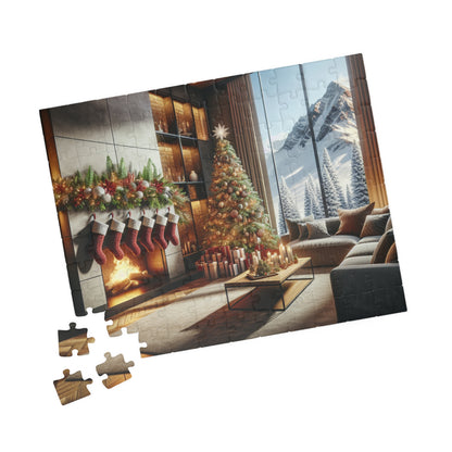 Christmas Puzzle (110-piece) - Varnish & Vibe