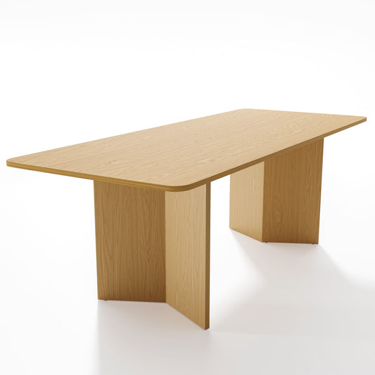 MALIBU 79" UNFINISHED WOOD SQUARE BAR TABLE - Varnish & Vibe