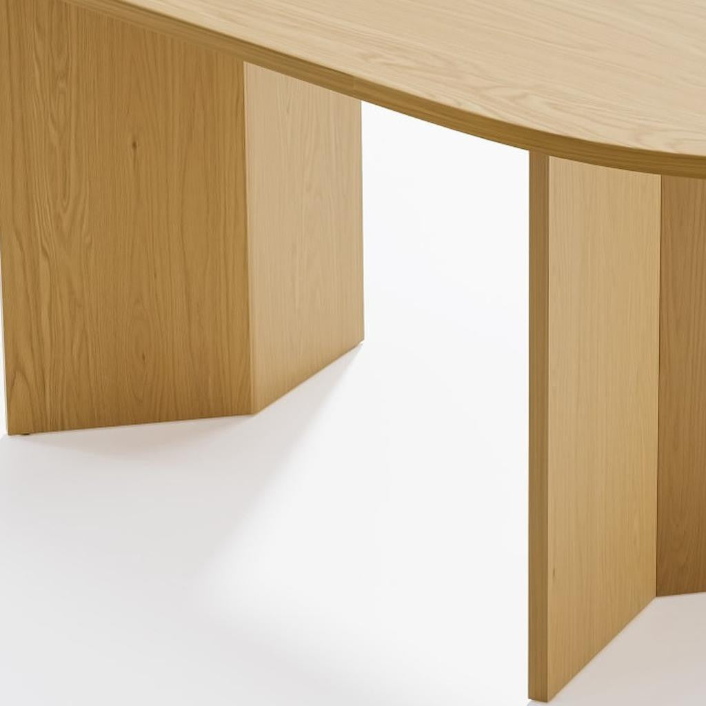 MALIBU II 79" UNFINISHED WOOD OVAL BAR TABLE - Varnish & Vibe