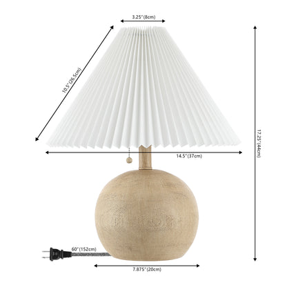 table lamp led empire shade, round table lamp led empire, 17" clear round table lamp, lamp led empire shade