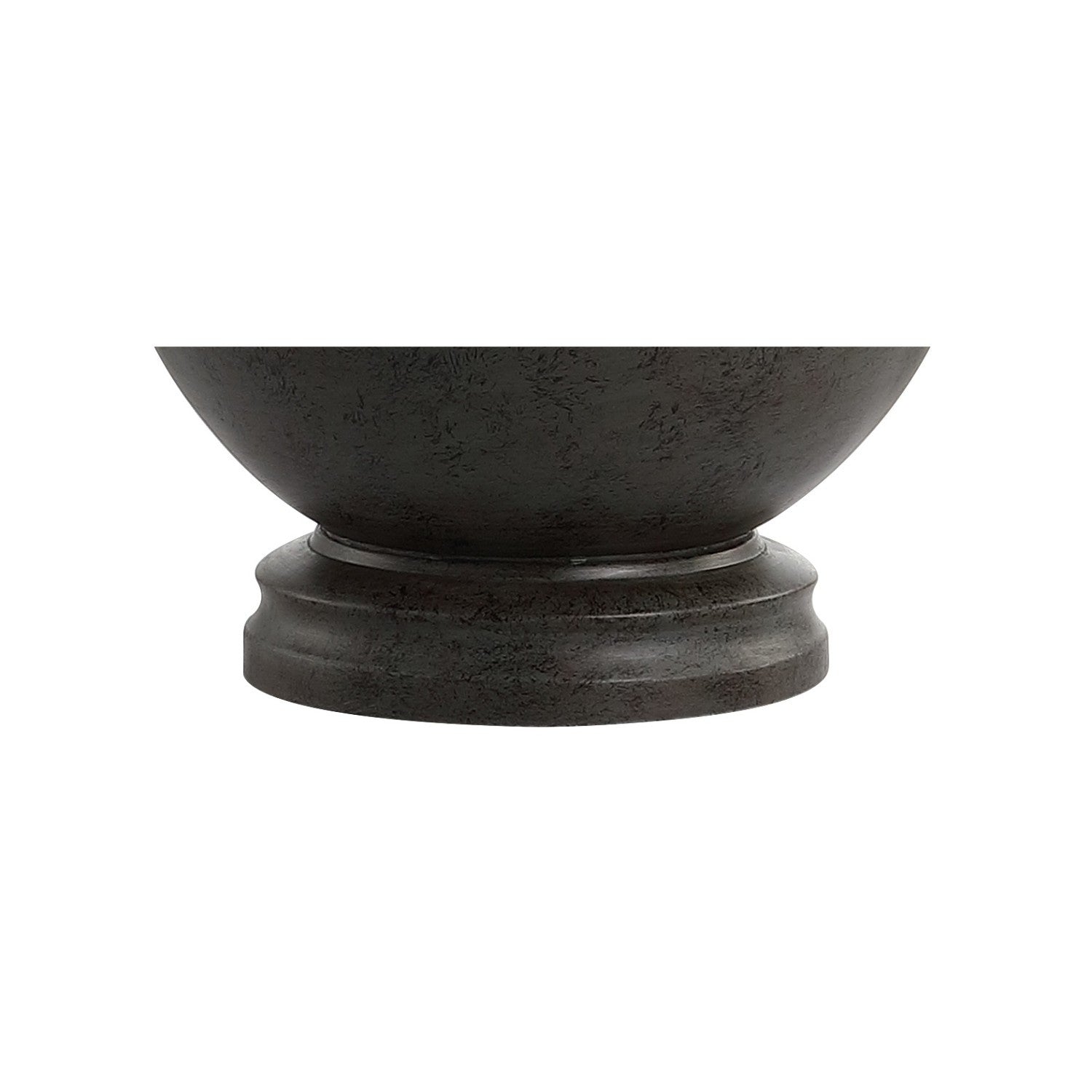 CALABASAS 26" DARK GRAY NOVELTY TABLE LAMP LED WITH DRUM SHADE - Varnish & Vibe