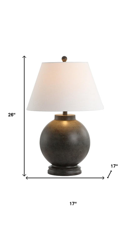 novelty table lamp led drum, table lamp led drum shade, table lamp led drum, gray novelty table lamp led