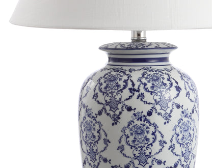 CALABASAS 26" BLUE NOVELTY TABLE LAMP LED WITH GLOBE SHADE - Varnish & Vibe