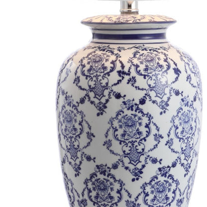 CALABASAS 26" BLUE NOVELTY TABLE LAMP LED WITH GLOBE SHADE - Varnish & Vibe
