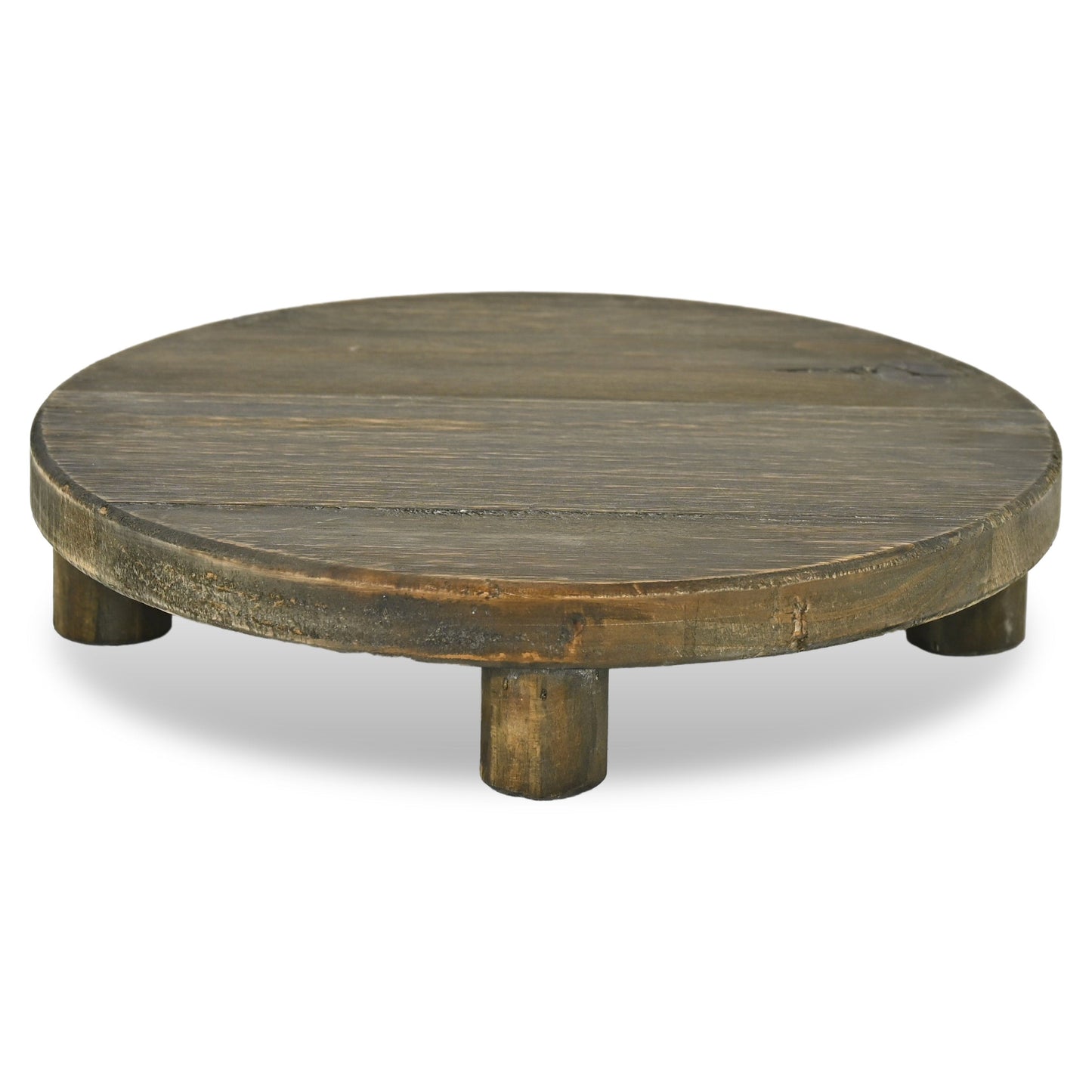 CALABASAS 12" BROWN SOLID WOOD DESK ORGANIZER