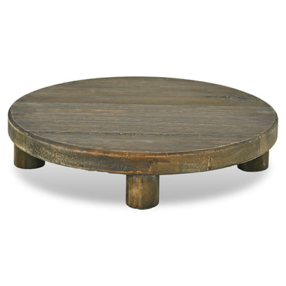 CALABASAS 12" BROWN SOLID WOOD DESK ORGANIZER