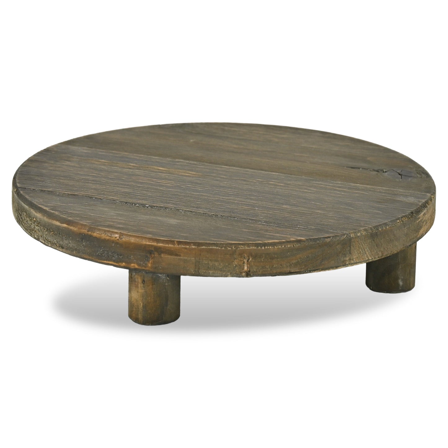 CALABASAS 12" BROWN SOLID WOOD DESK ORGANIZER