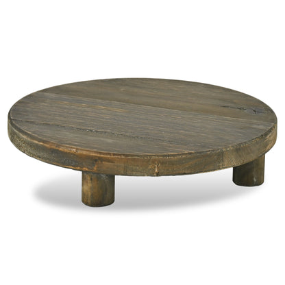 CALABASAS 12" BROWN SOLID WOOD DESK ORGANIZER